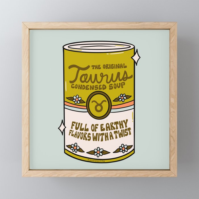 Taurus Soup Mini Art Print Gallery Image 1