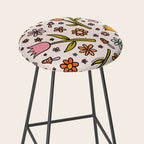 Tulip Print Stool Gallery Image 2