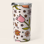 Tulip Print Travel Mug Gallery Image 3