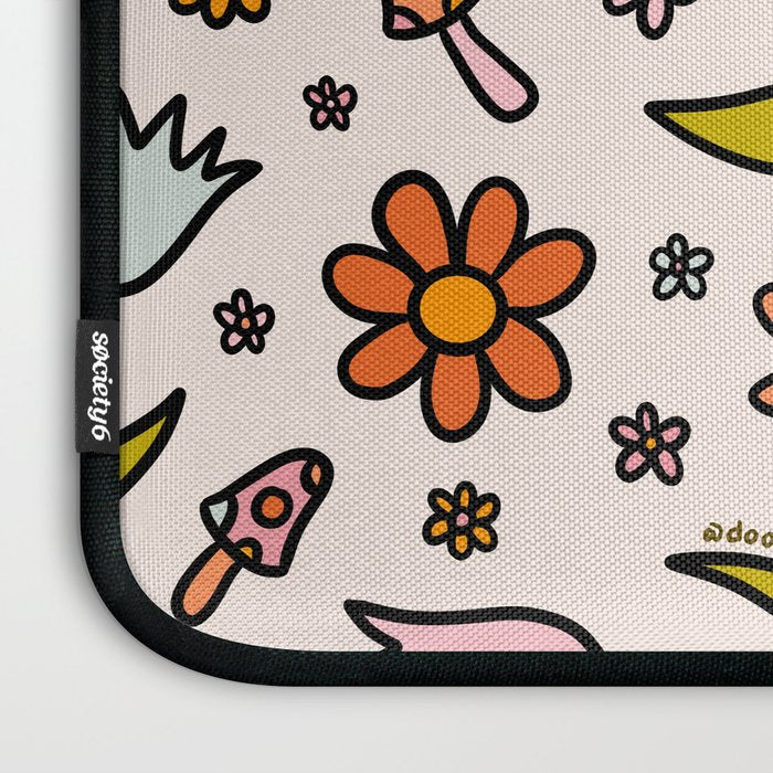 Tulip Print Laptop Sleeve Gallery Image 3