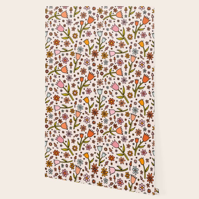 Tulip Print Wallpaper Gallery Image 2