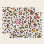 Tulip Print Placemat Gallery Image 1