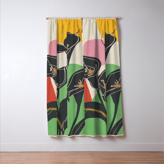 Modern Calla Harmony Window Curtain Gallery Image 3