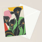 Modern Calla Harmony Stationery Card Gallery Image 2