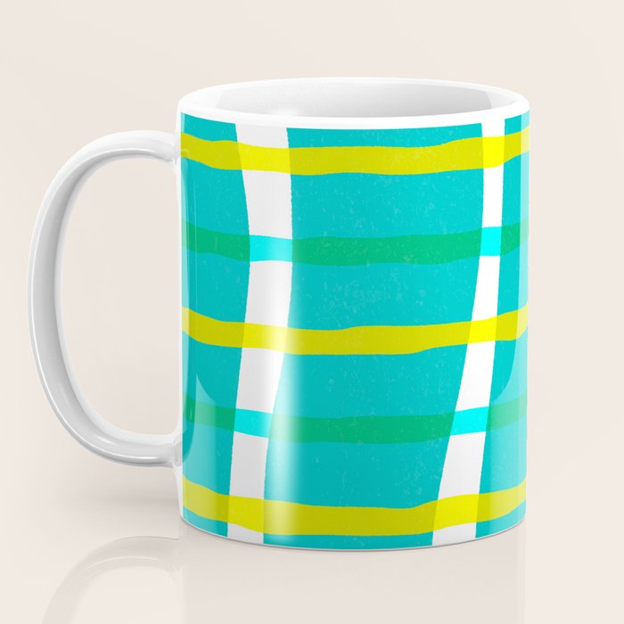 Groovy Plaid Coffee Mug Gallery Image 3