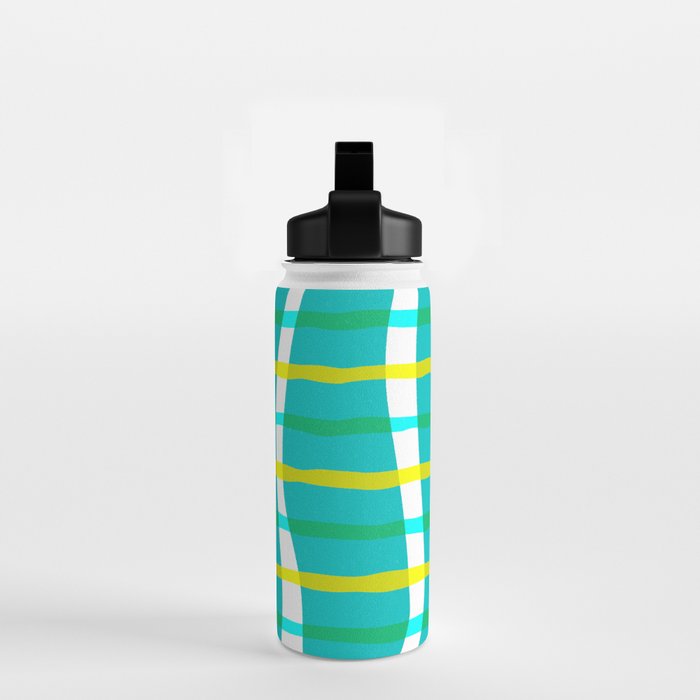 Groovy Plaid Water Bottle Gallery Image 2