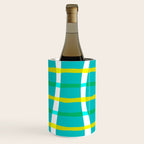 Groovy Plaid Wine Chiller Gallery Image 1