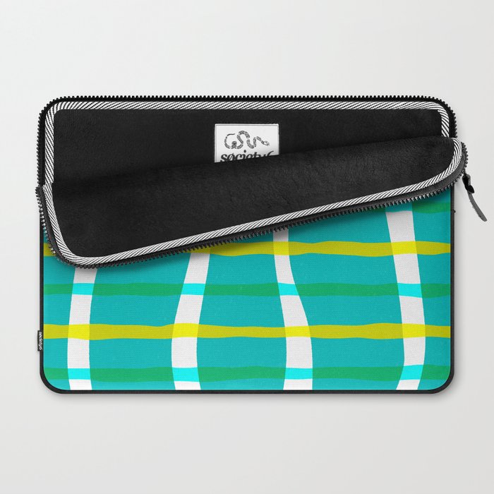 Groovy Plaid Laptop Sleeve Gallery Image 2