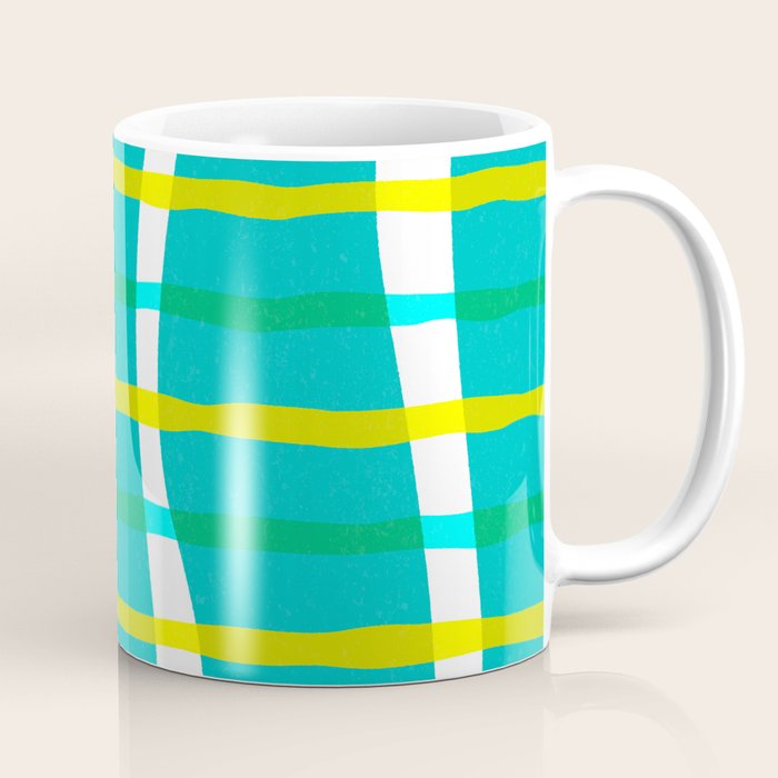 Groovy Plaid Coffee Mug Gallery Image 1
