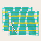 Groovy Plaid Placemat Gallery Image 1