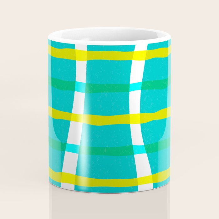 Groovy Plaid Coffee Mug Gallery Image 4