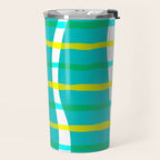 Groovy Plaid Travel Mug Gallery Image 2
