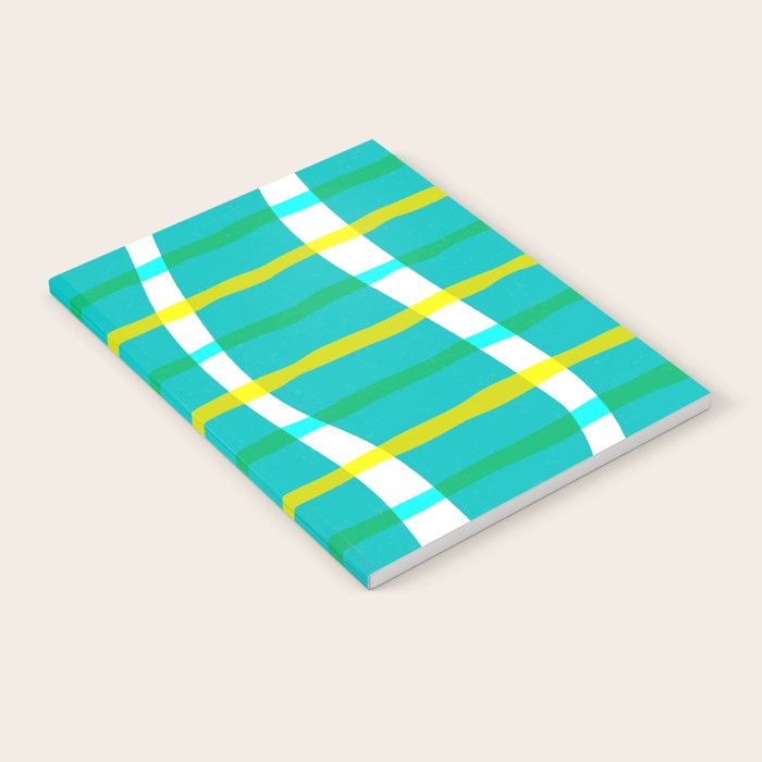 Groovy Plaid Notebook Gallery Image 1