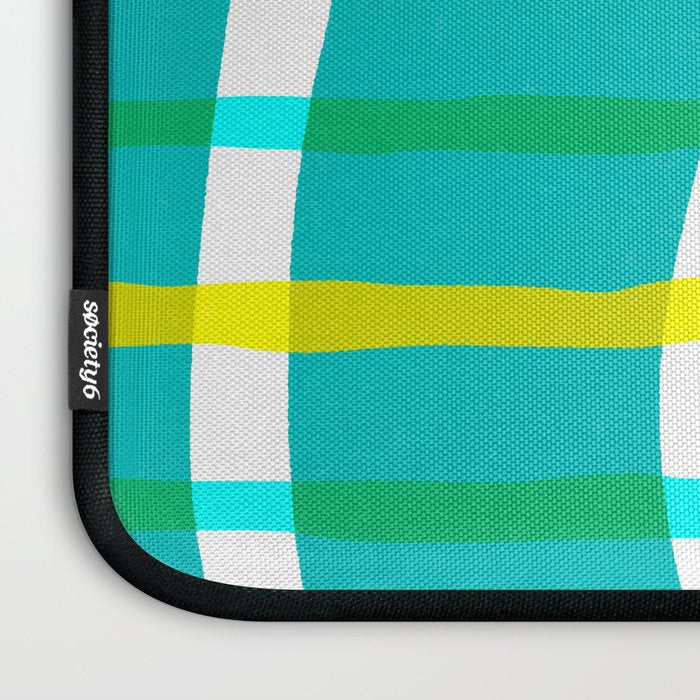 Groovy Plaid Laptop Sleeve Gallery Image 3