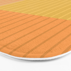 Color Block Line Abstract IV Boho Western Bath Mat Gallery Image 3