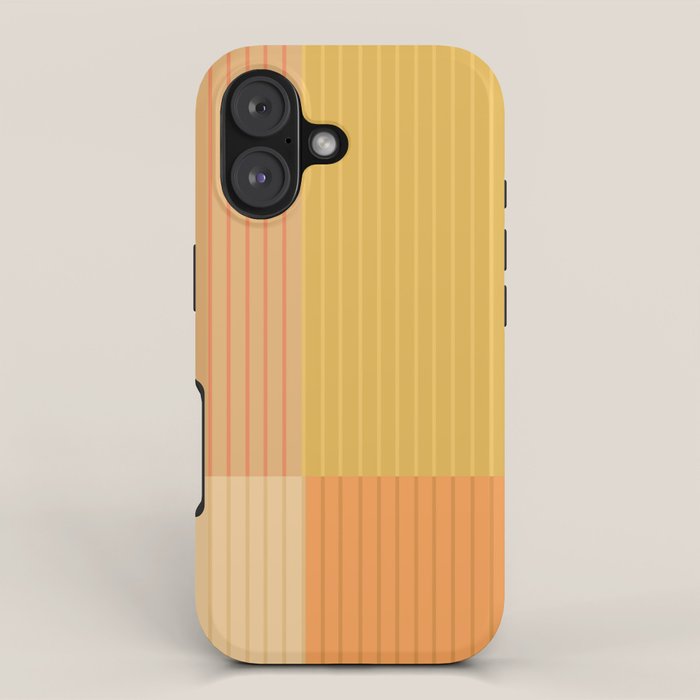 Color Block Line Abstract IV Boho Western iPhone Case Gallery Image 1