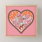 Howdy Partner Cupid Mini Art Print Gallery Image 1