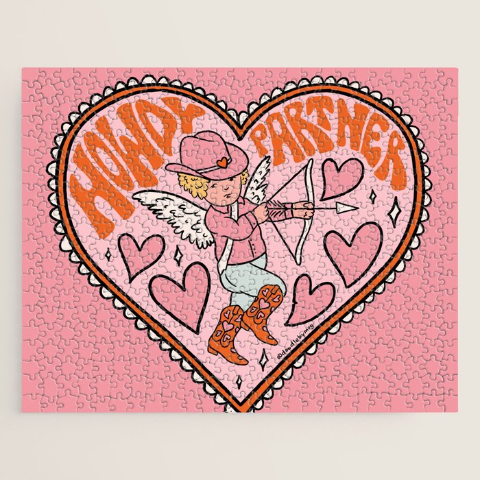 Howdy Partner Cupid Jigsaw Puzzle Gallery Image 1