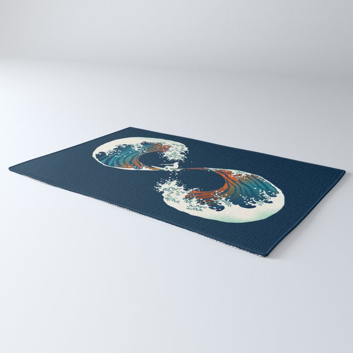 The Wave is forever Rug Gallery Image 3