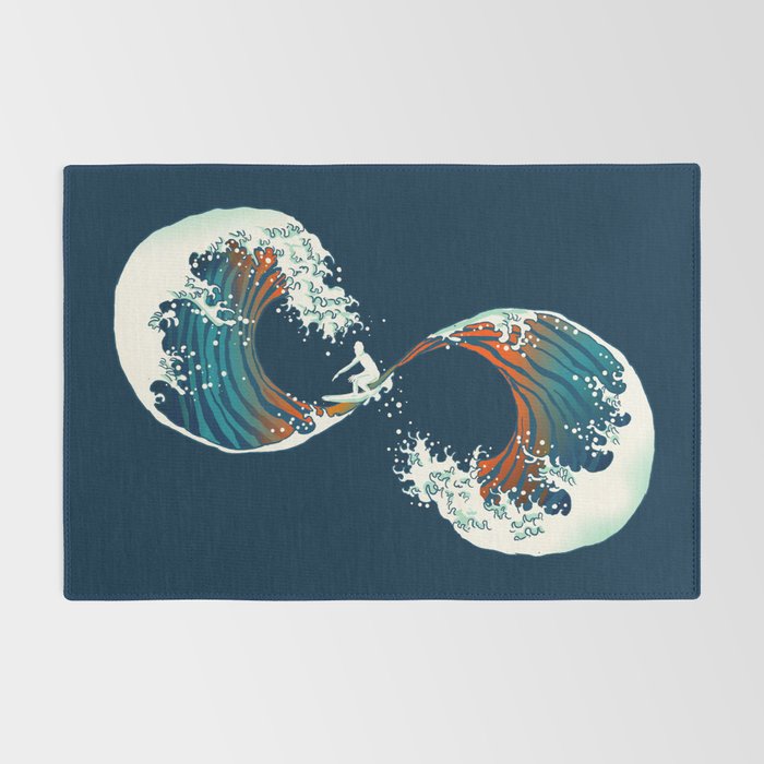 The Wave is forever Rug Gallery Image 2