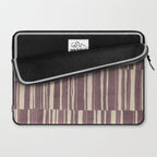 Scratchy Blocks - Dusty Mauve Laptop Sleeve Gallery Image 2