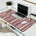 Scratchy Blocks - Dusty Mauve Desk Mat Gallery Image 2