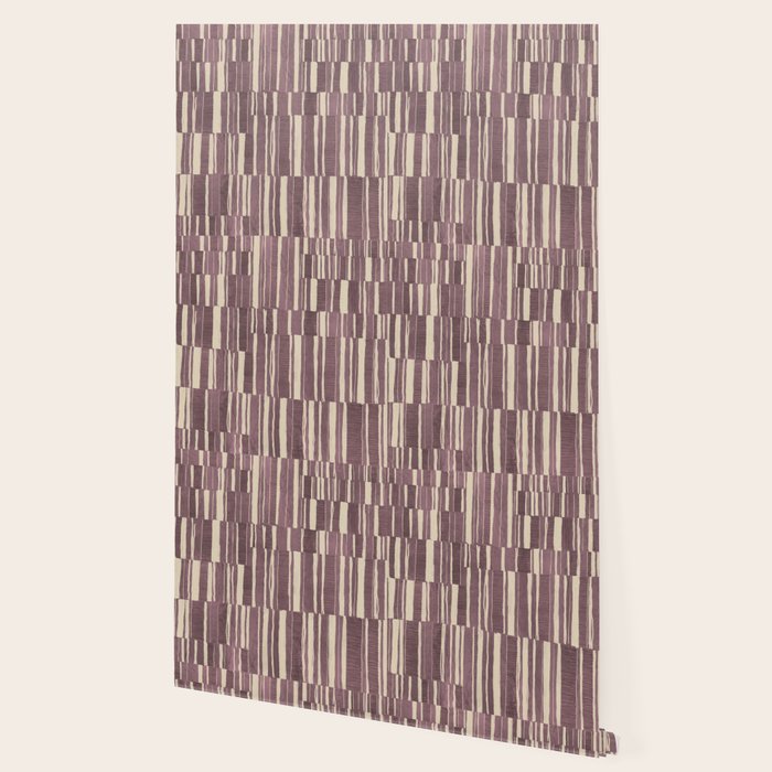 Scratchy Blocks - Dusty Mauve Wallpaper Gallery Image 2