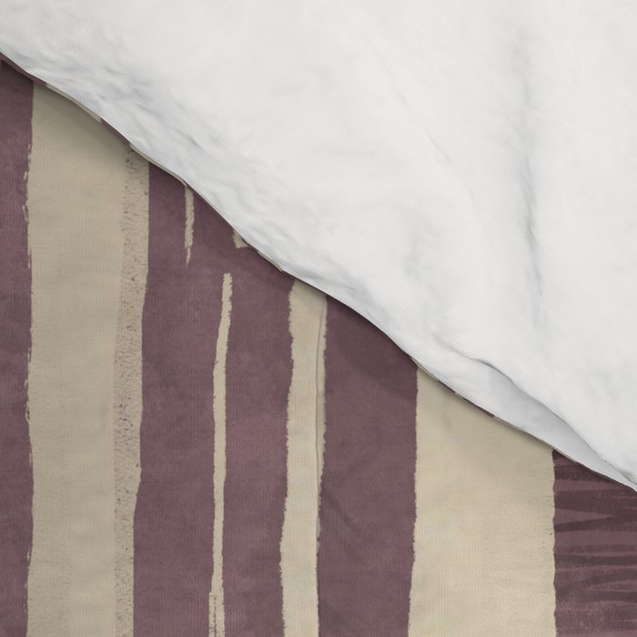 Scratchy Blocks - Dusty Mauve Comforter Gallery Image 4