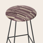 Scratchy Blocks - Dusty Mauve Stool Gallery Image 2