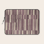Scratchy Blocks - Dusty Mauve Laptop Sleeve Gallery Image 1