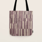 Scratchy Blocks - Dusty Mauve Tote Bag Gallery Image 1