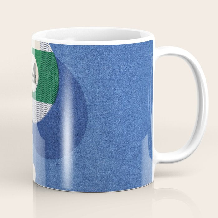 BALLS / Billiards - ball 14 I Coffee Mug Gallery Image 1