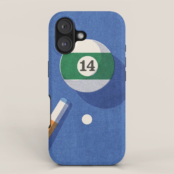 BALLS / Billiards - ball 14 I iPhone Case Gallery Image 1