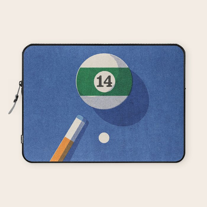 BALLS / Billiards - ball 14 I Laptop Sleeve Gallery Image 1
