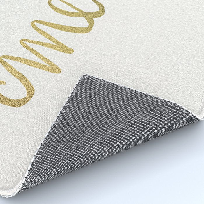 Pardon My French - Gold Ink Rug Gallery Image 4