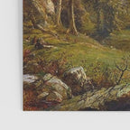 Autumn & Rays of Sun in the Hudson River Valley by Jasper Francis Cropsey Poster Gallery Image 3