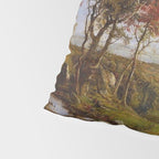 Autumn & Rays of Sun in the Hudson River Valley by Jasper Francis Cropsey Pillow Sham Gallery Image 4