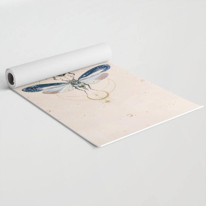 Moon insects Yoga Mat Gallery Image 2