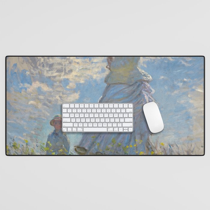 Woman with a Parasol, Monet Desk Mat Gallery Image 1
