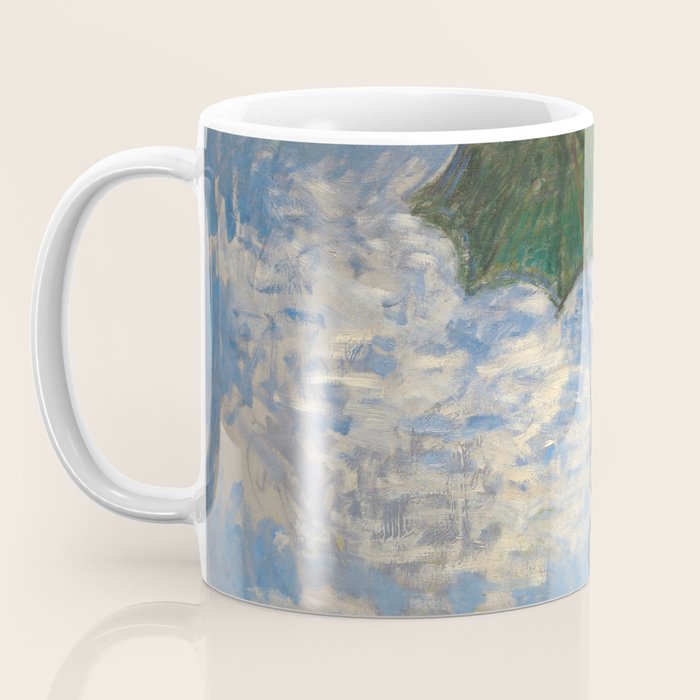Woman with a Parasol, Monet Coffee Mug Gallery Image 3