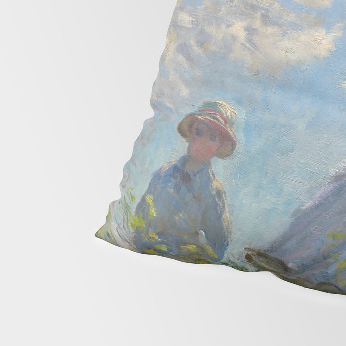 Woman with a Parasol, Monet Pillow Sham Gallery Image 4