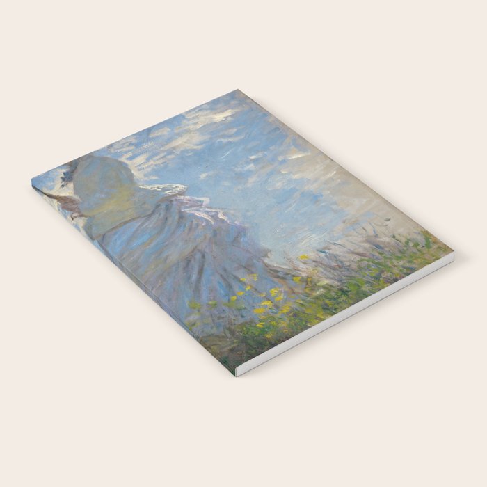 Woman with a Parasol, Monet Notebook Gallery Image 1