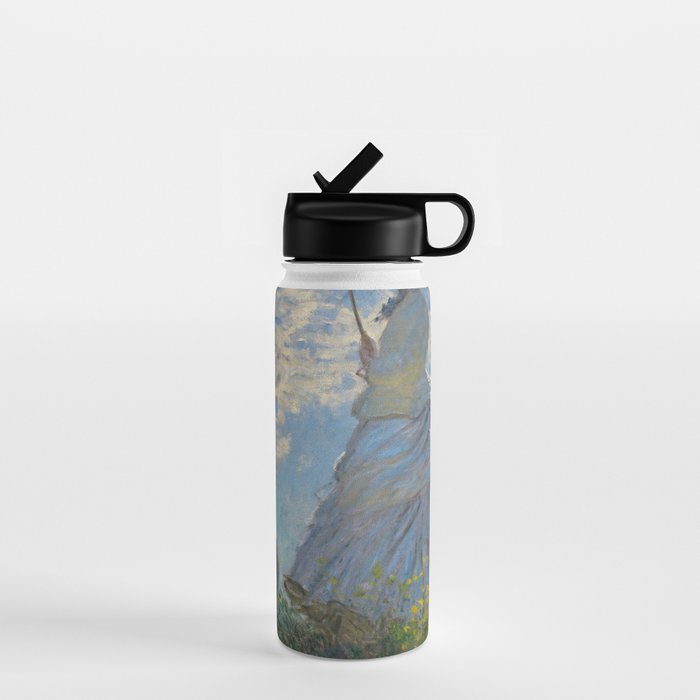 Woman with a Parasol, Monet Water Bottle Gallery Image 1