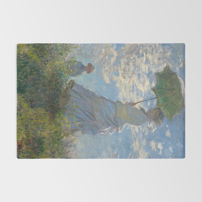 Woman with a Parasol, Monet Rug Gallery Image 2