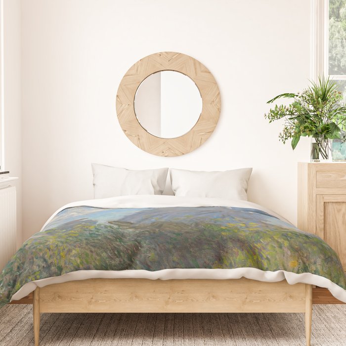 Woman with a Parasol, Monet Duvet Cover Gallery Image 3