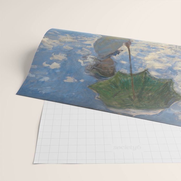 Woman with a Parasol, Monet Wrapping Paper Gallery Image 2
