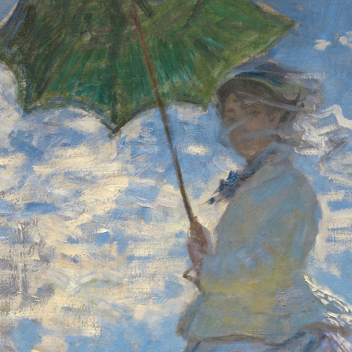 Woman with a Parasol, Monet Coffee Mug Gallery Image 2