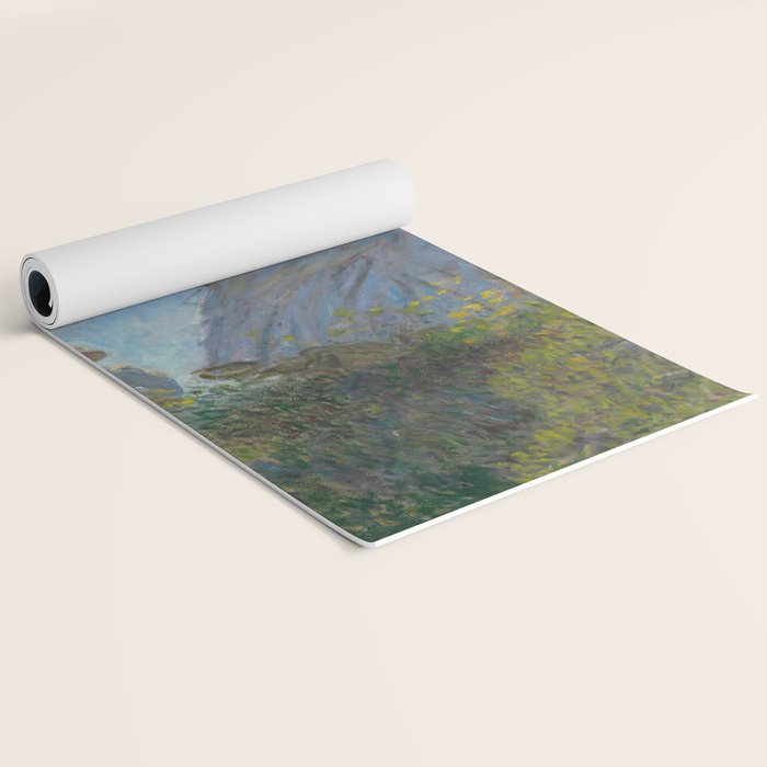 Woman with a Parasol, Monet Yoga Mat Gallery Image 2