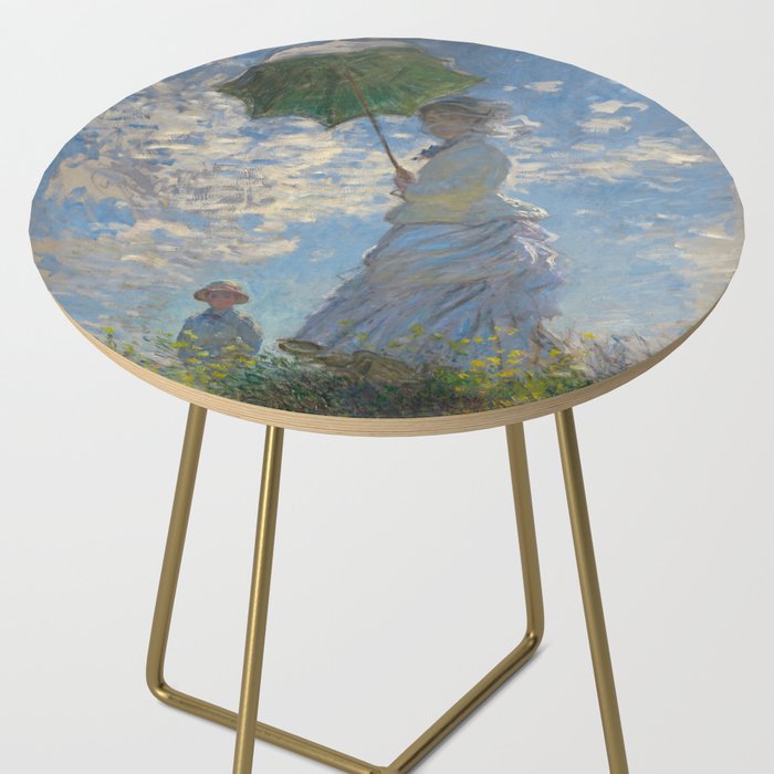 Woman with a Parasol, Monet Side Table Gallery Image 2