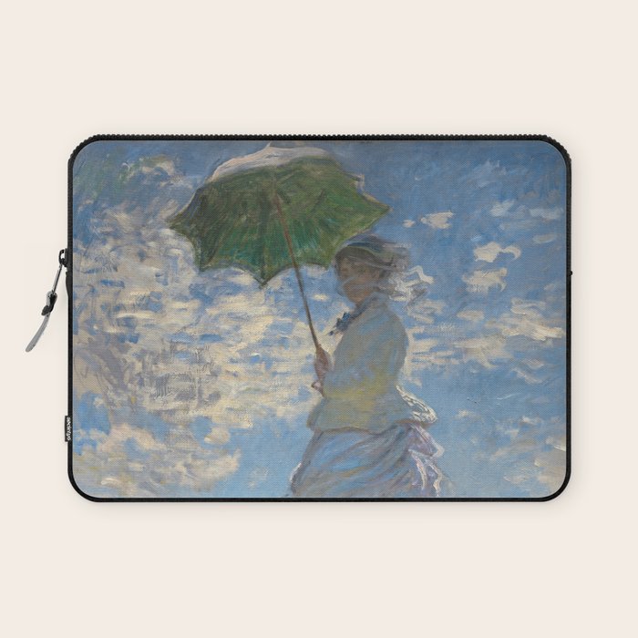 Woman with a Parasol, Monet Laptop Sleeve Gallery Image 1
